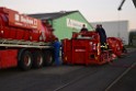 Havarie Wassereinbruch Motorraum beim Schiff Koeln Niehl Niehler Hafen P227